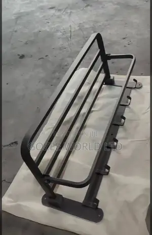 90cm Black Multiple Towel Rail