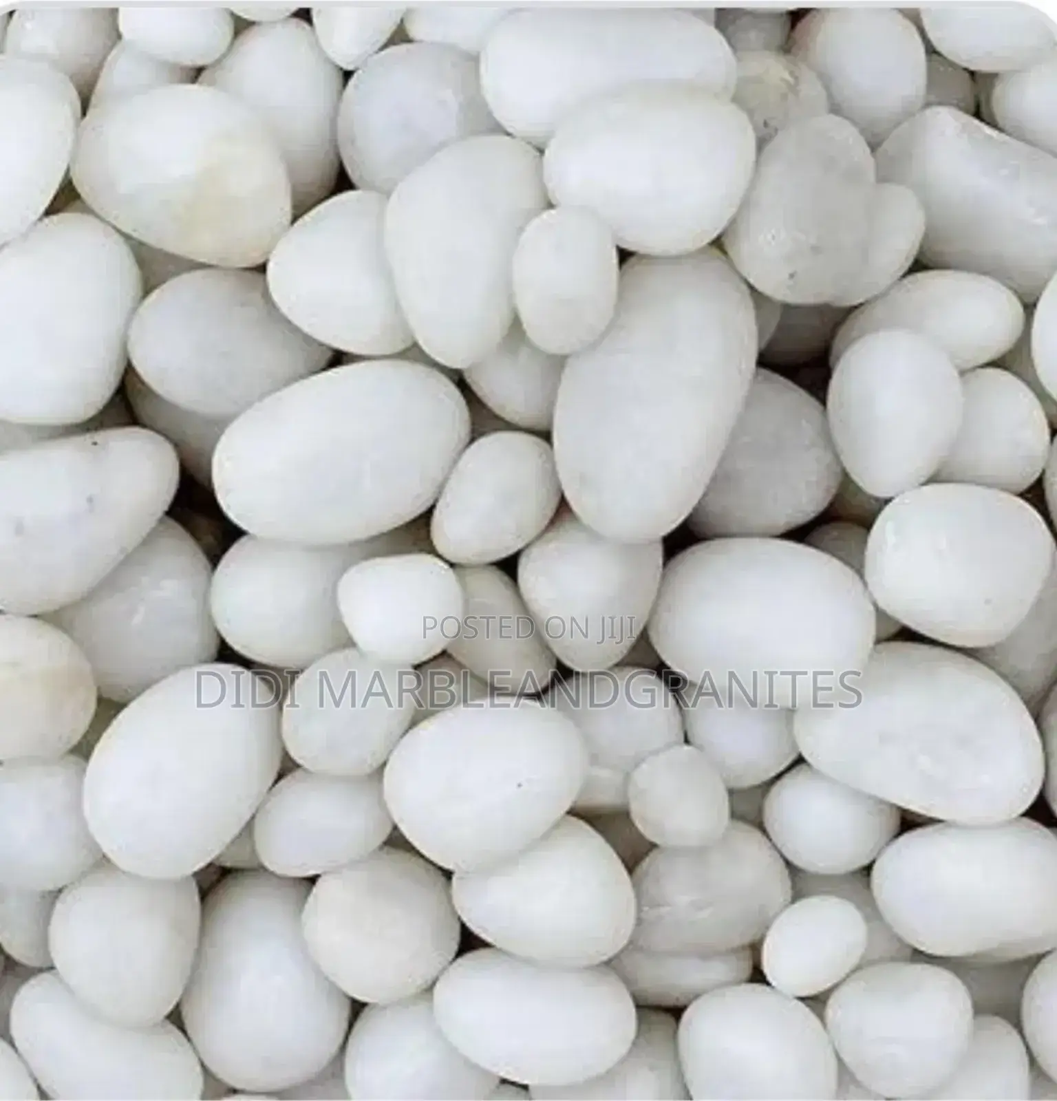 Pure White Stones
