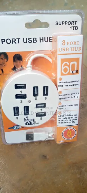 8 Port USB Hub