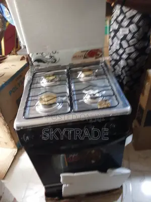 Unique Standing Nexus Gas Cooker 4 Burner
