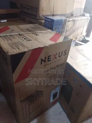 Affordable Nexus Gas Cooker (Black) 4 Burner Nx-5055
