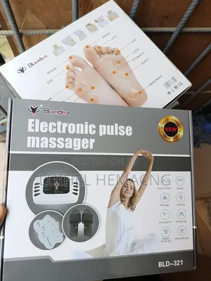 Electronic Pulse Massager Blue Idea