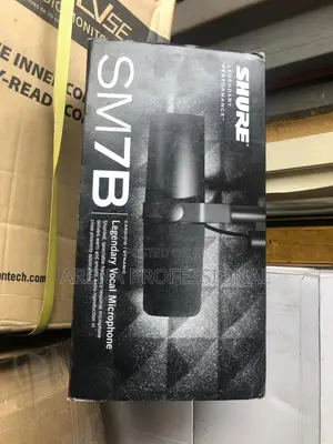 Shure SM7B Cardioid Vocal Microphone
