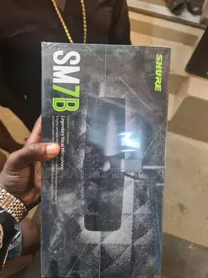 Shure SM7B Cardioid Vocal Microphone