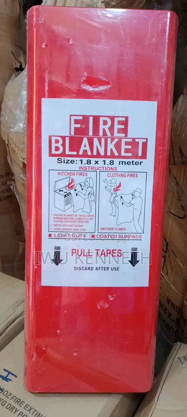 Fire Blanket 1.8 × 1.8meter