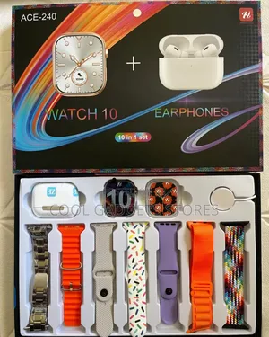 Ace 240 Smart Watch With 7 Straps