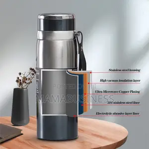 Hot/Cold Thermal Flasks Vacuum Water Bottle - 1000ml