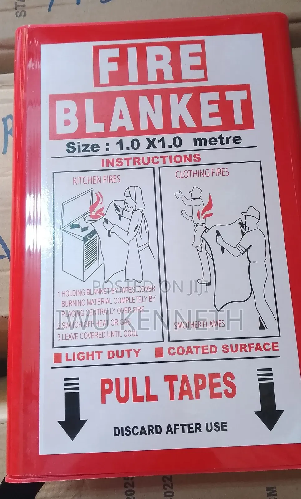 Fire Blanket 1.1×1.1 Meter