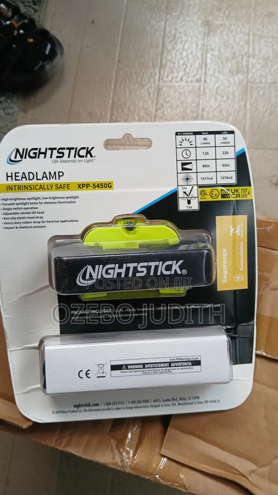 Head Lamp Nightstick Explosion Proof