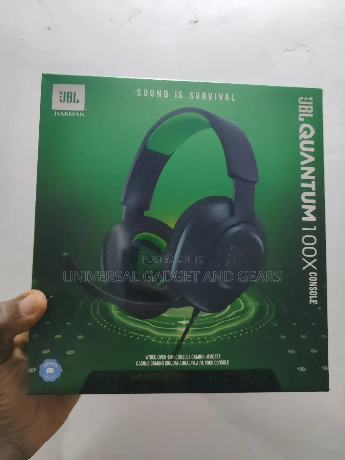JBL Quantum 100X Console ( Wired Gaming Headset)