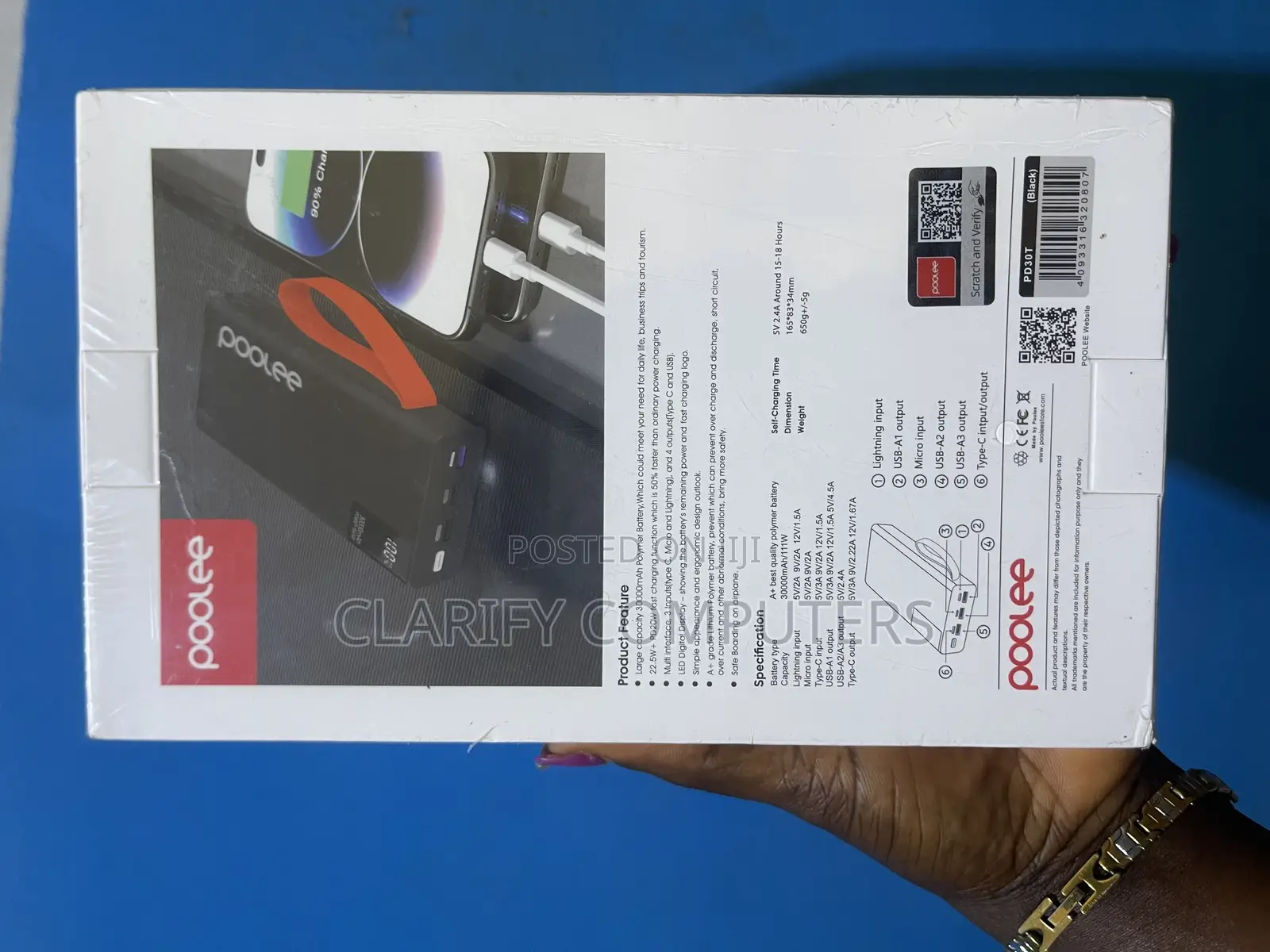 Poolee 30000mah