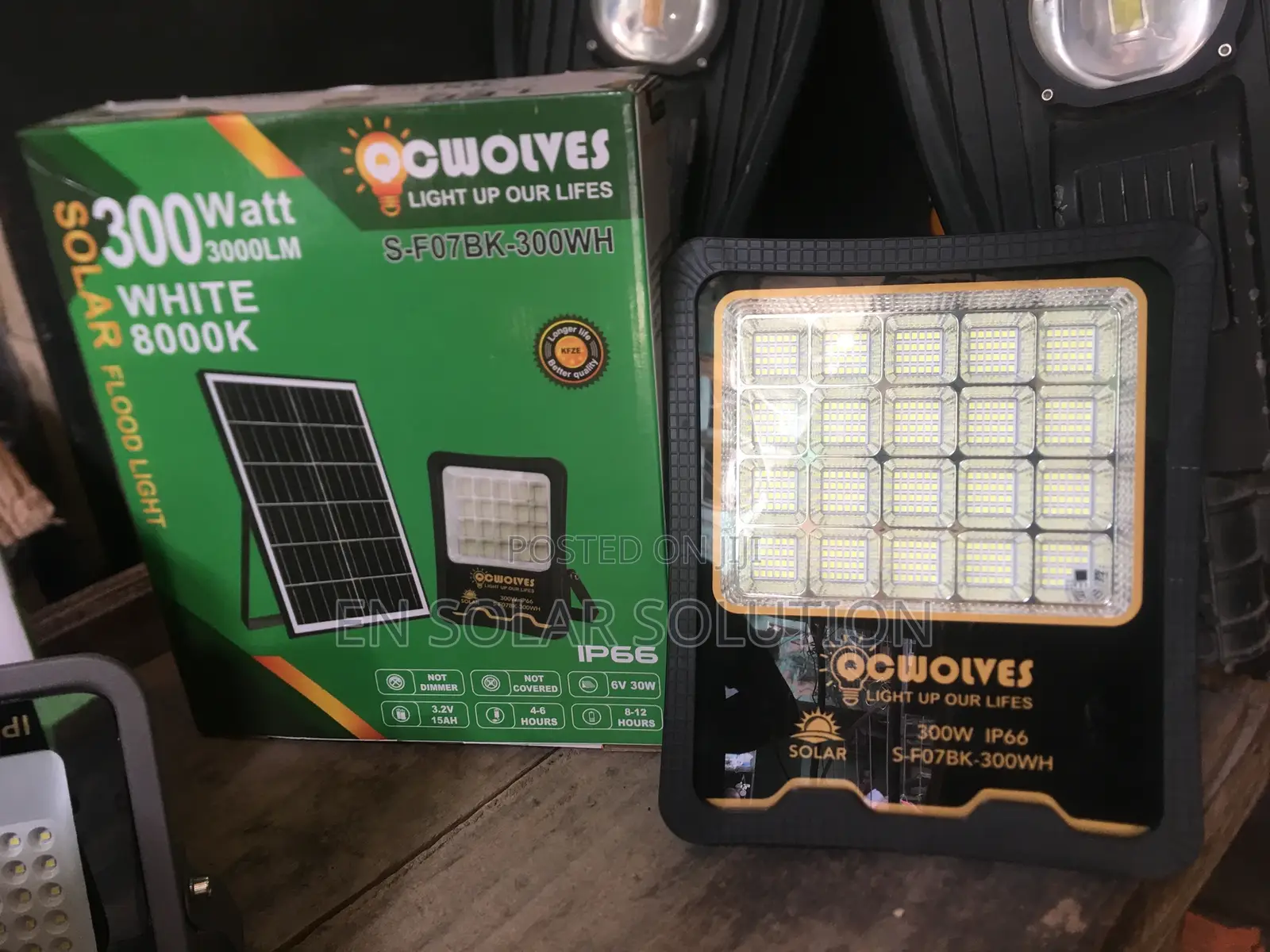 300watts Solar Street Lights Available Now