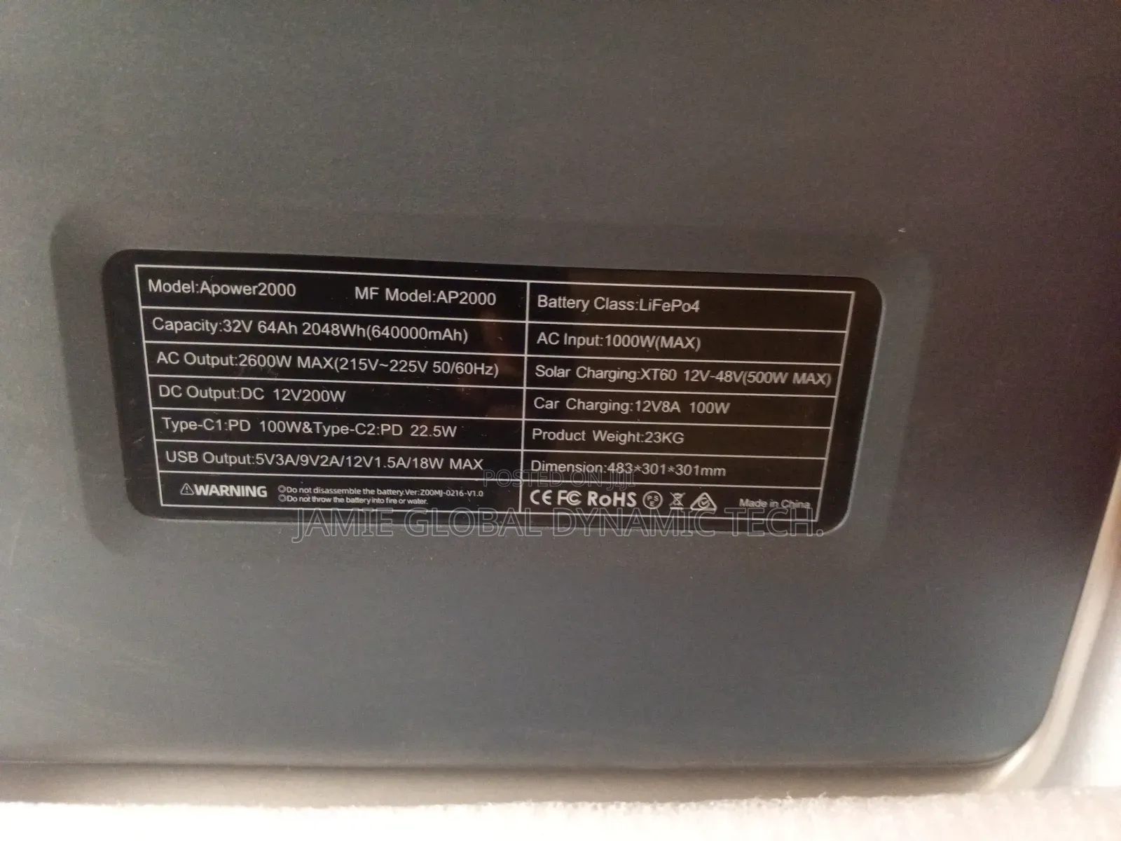 2000w Solar Generator