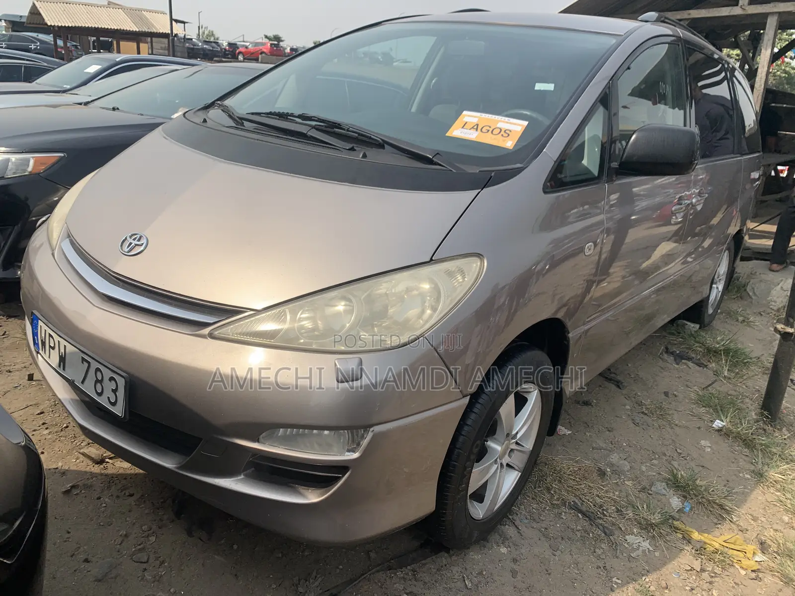Toyota Previa Automatic 2005 Gray