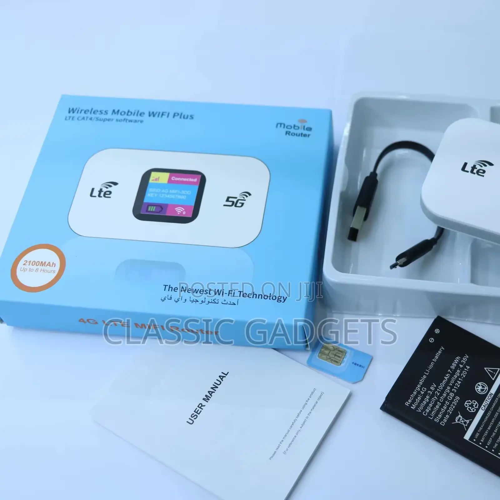4G LTE Router Universal Mobile Mifi (E5783)