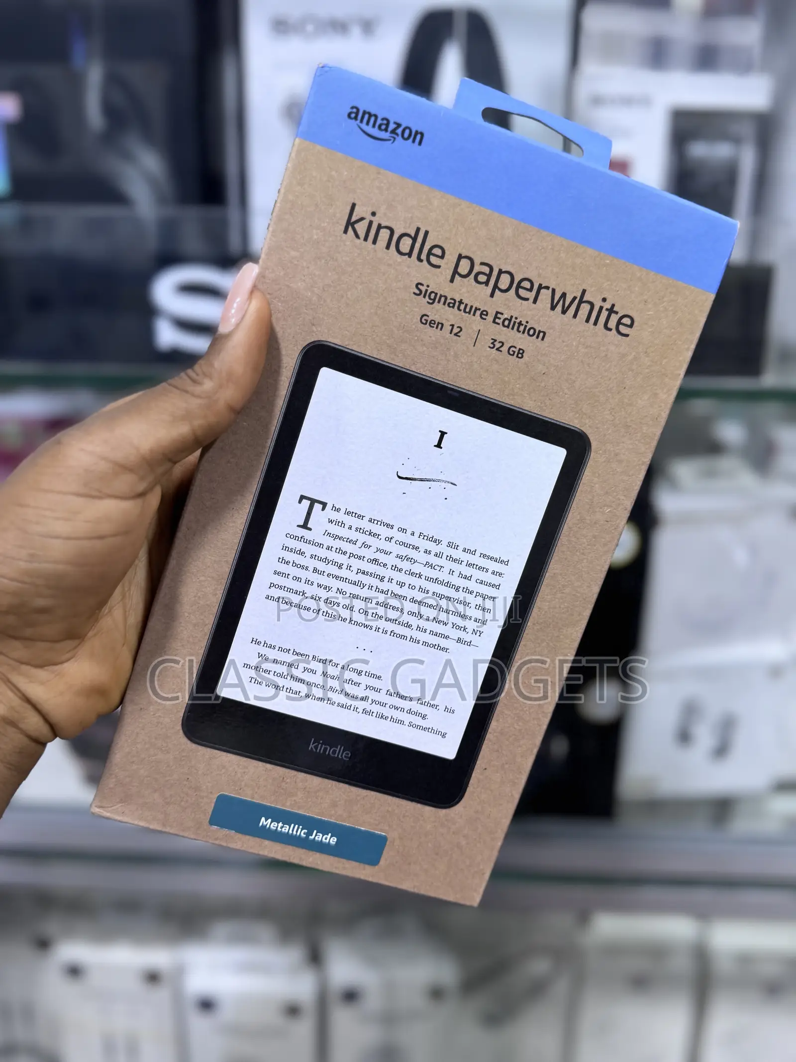 New Amazon Kindle Paperwhite 32 GB Black