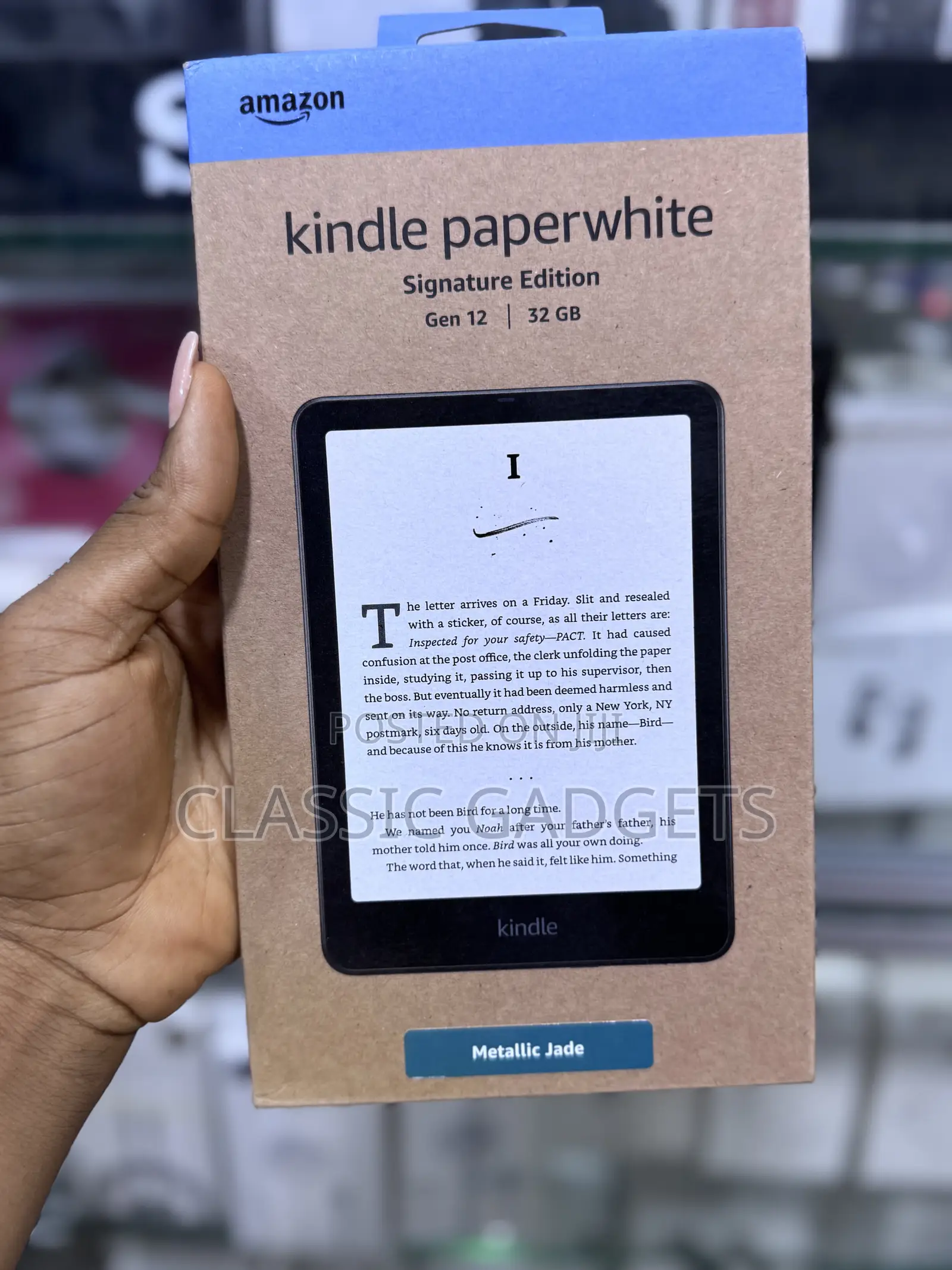 New Amazon Kindle Paperwhite 32 GB Black