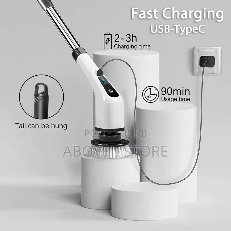 9in1 Cordless Powerful Spin Scrubber