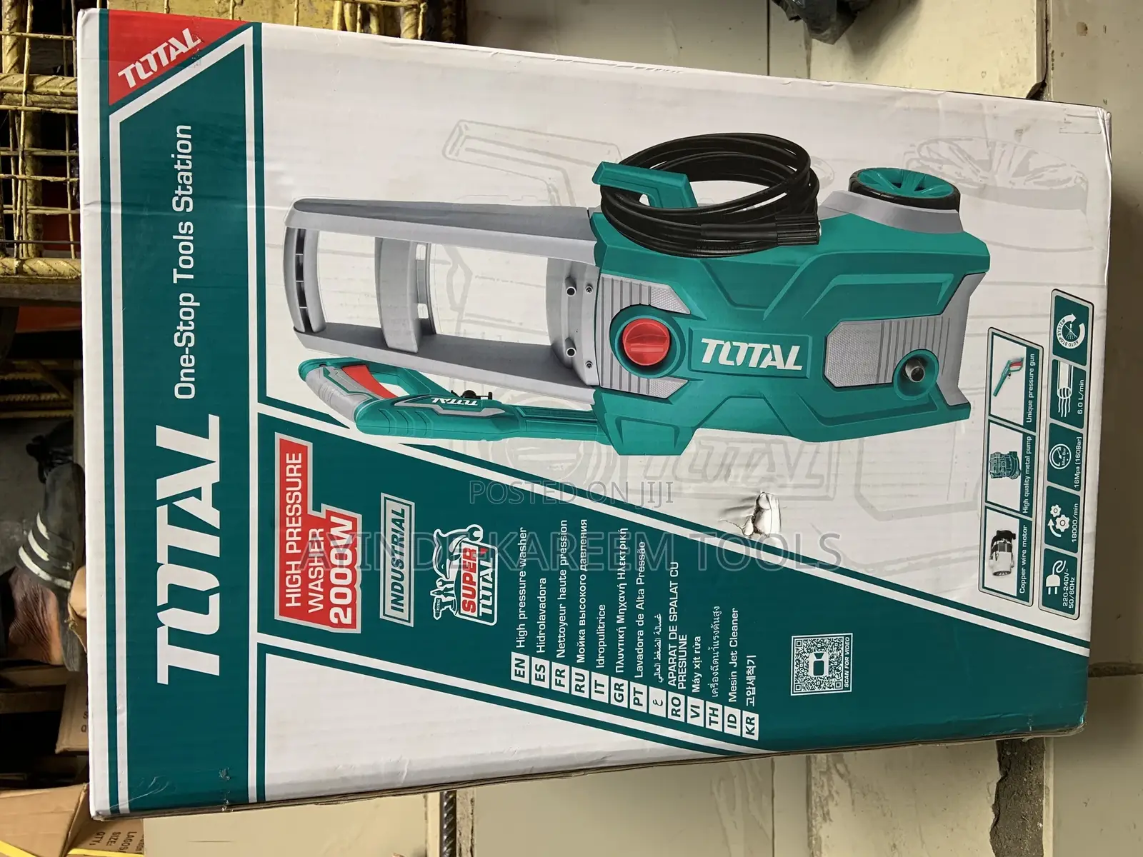 High Pressure Washer Industrial (2000w)
