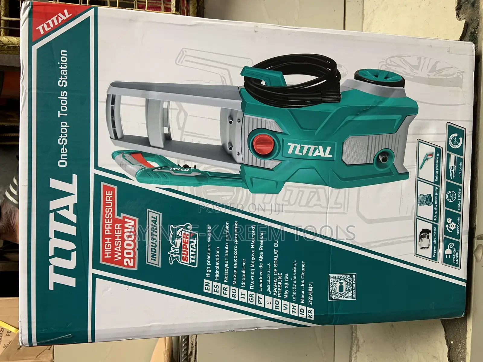 High Pressure Washer Industrial (2000w)