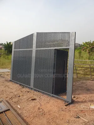 Strip Design Sliding Gate