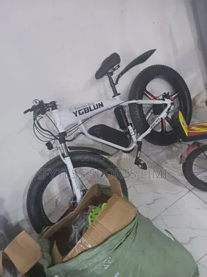 Photo - Electric Mercedes Benz Bicycle Big Tyre.