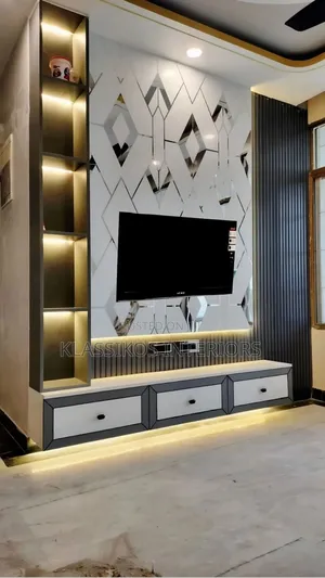 Top Glamorous Tv Console With Steeze (Free Delivery)