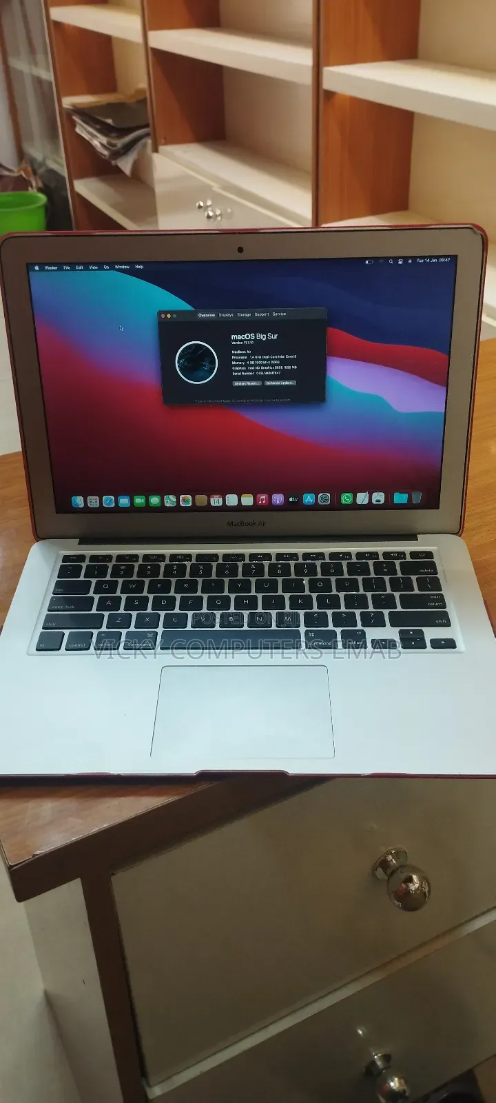 Laptop Apple MacBook Air 2013 4GB Intel Core I5 SSD 128GB