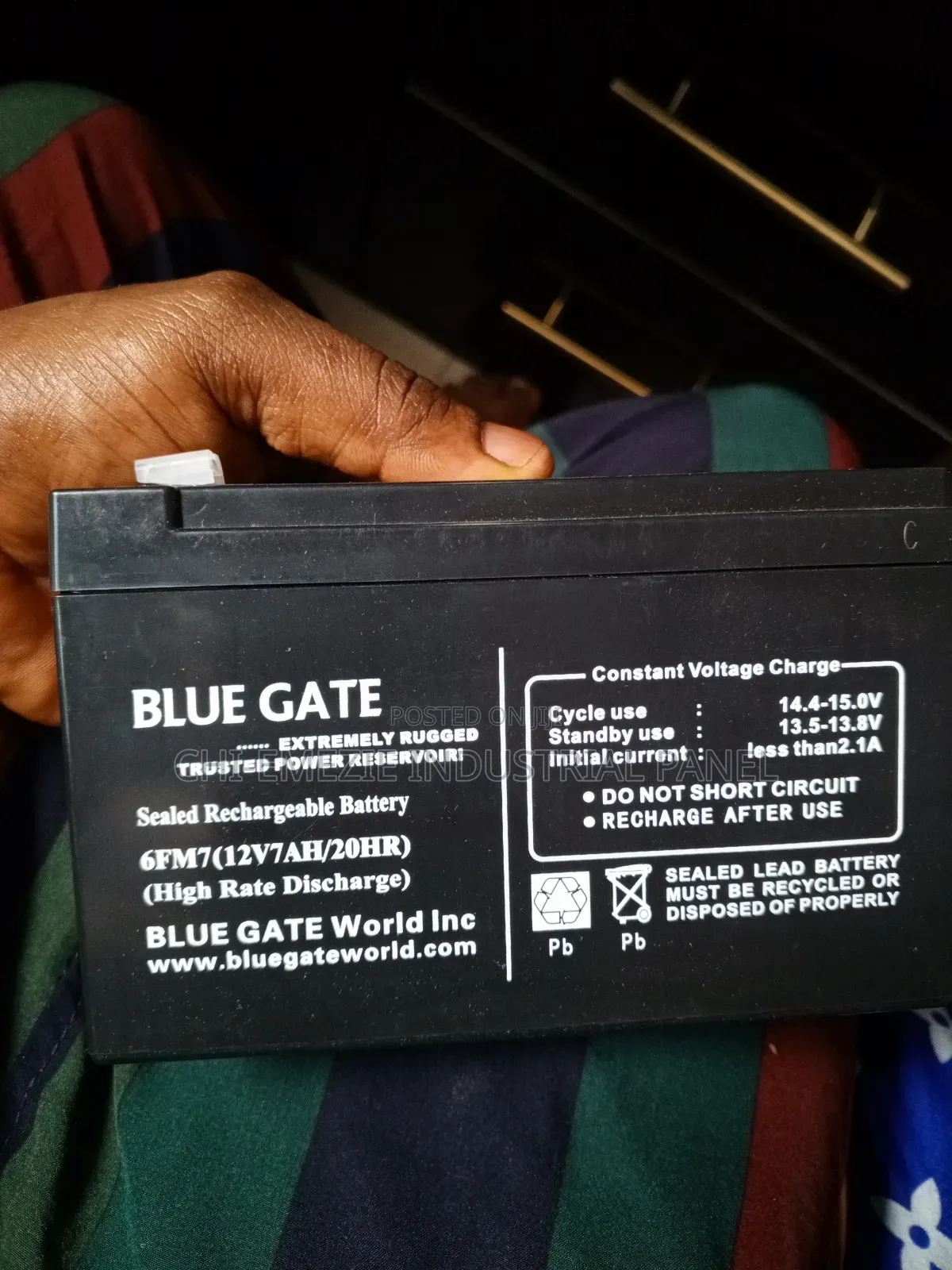 Fan Rechargeable Battery