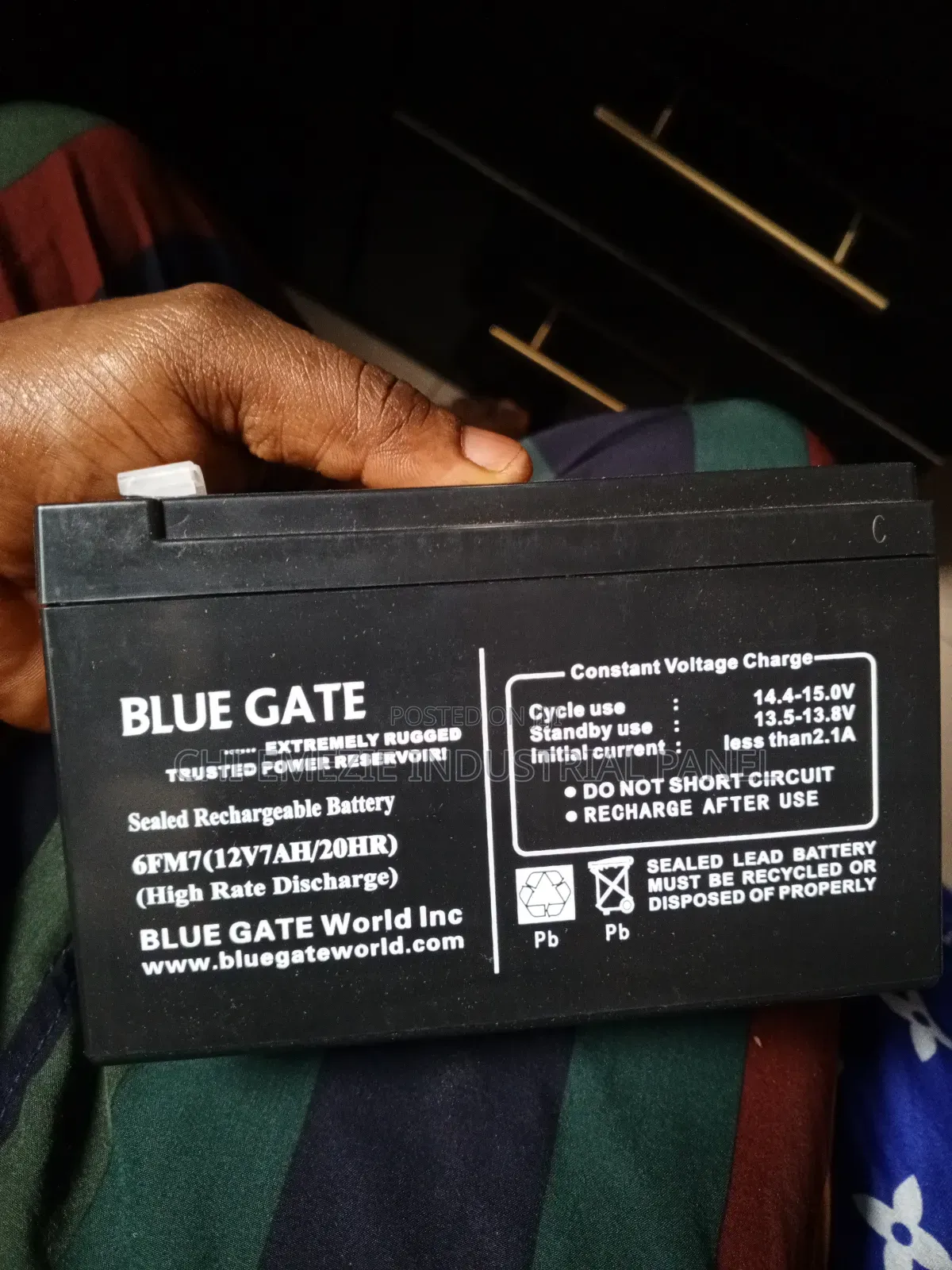 Fan Rechargeable Battery