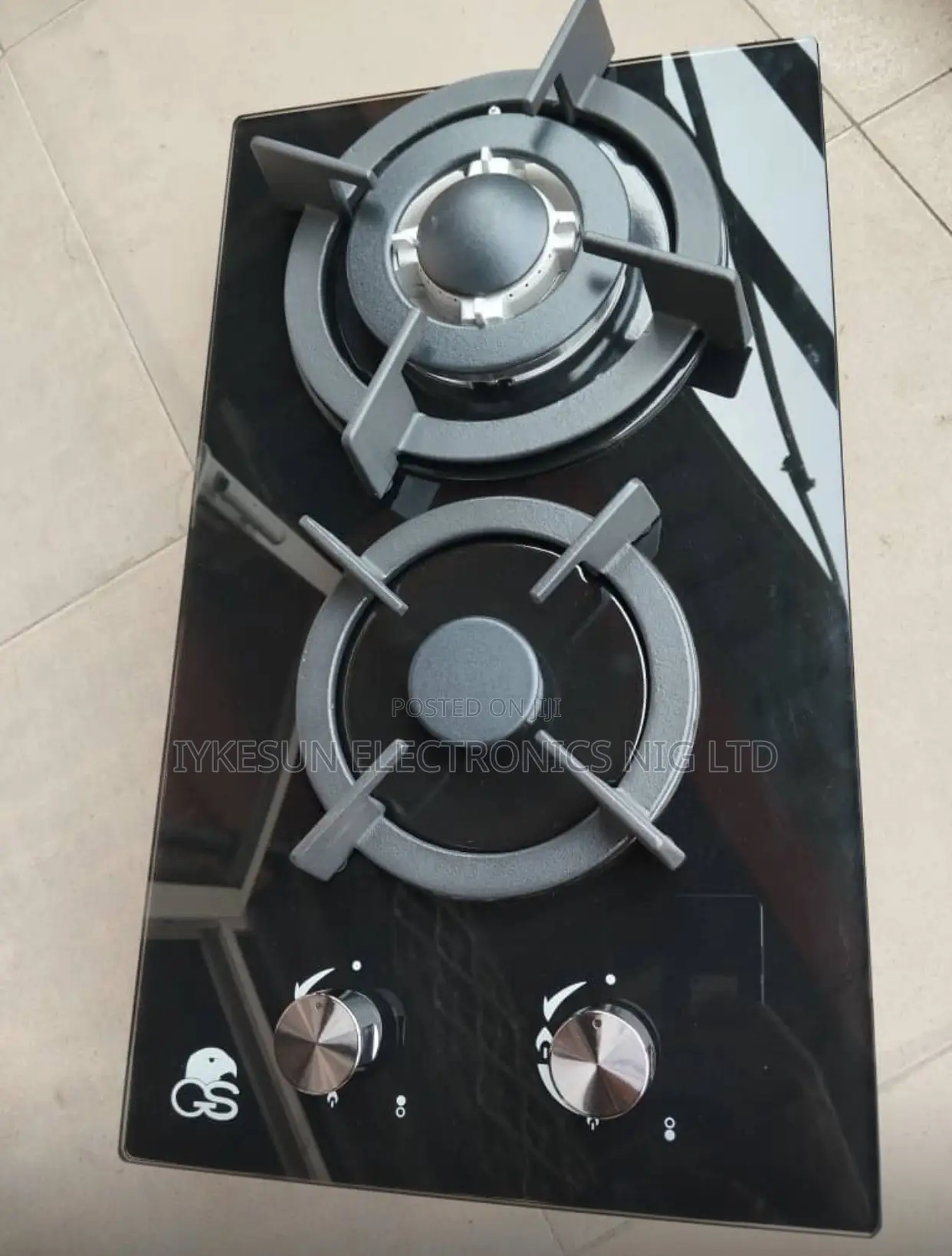 Original GS 2 Burners Inbuilt Gas Cooker Automatic
