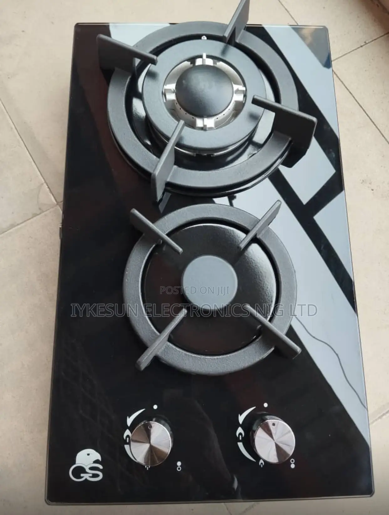 Original GS 2 Burners Inbuilt Gas Cooker Automatic