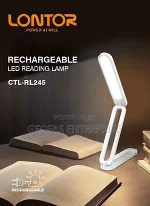Lontor Rechargeable LED Reading Lamp CTL-RL245