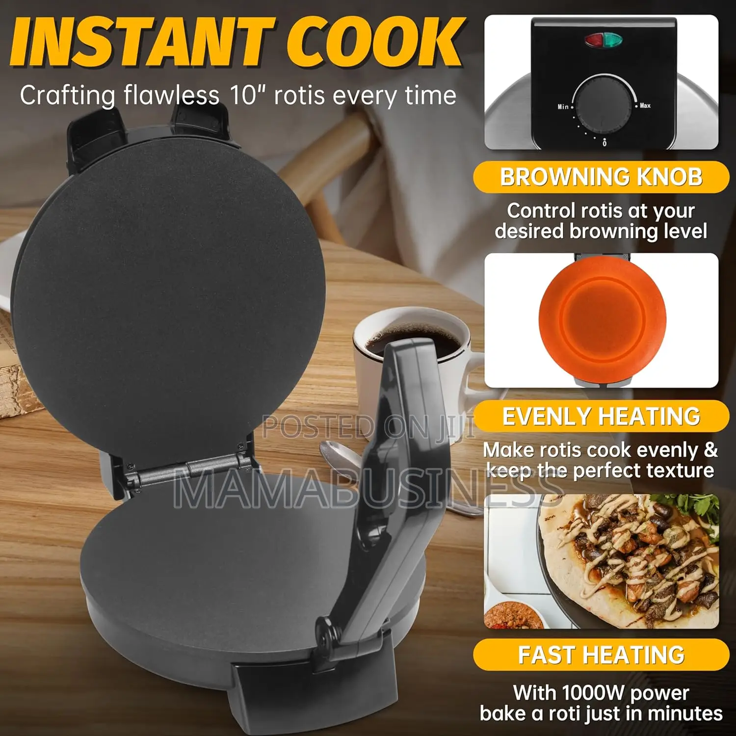 Compact Roti Maker Machine