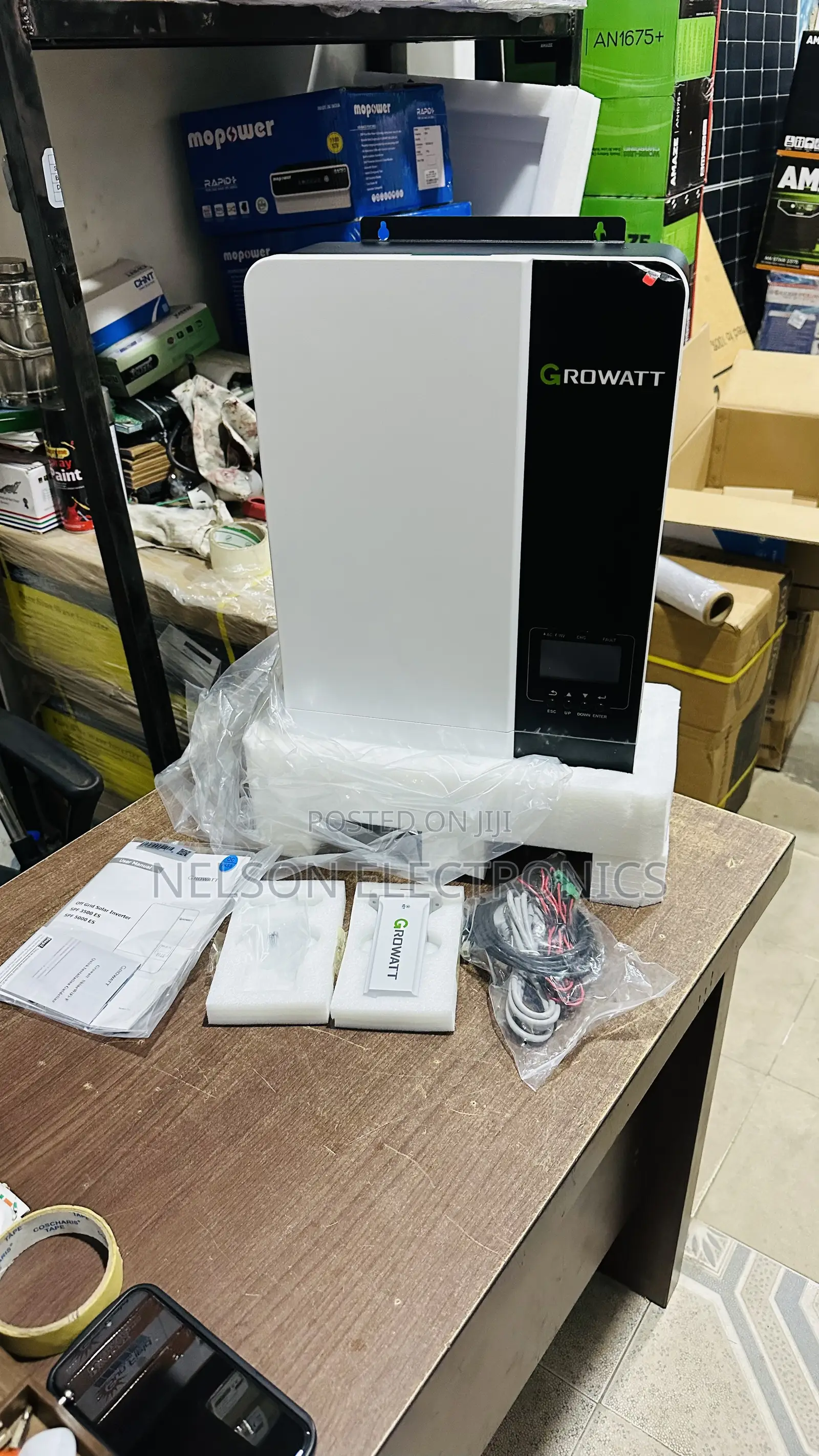 Es5000watt Growatt Inverter 48v With 100A Charge Controller