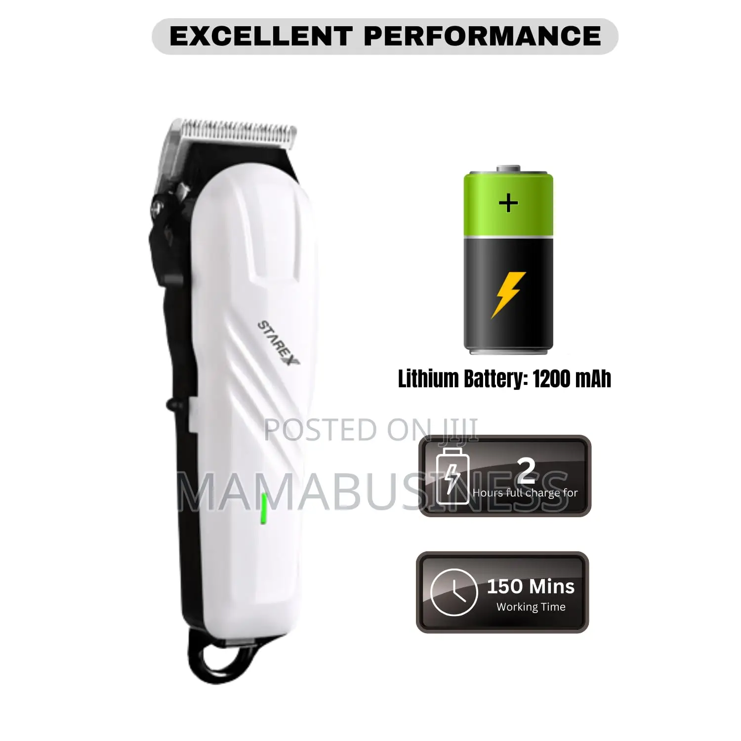 Professional Cordless Hair Clipper