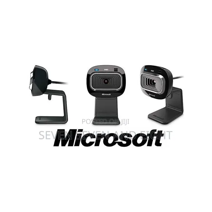 Microsoft Hd-3000 Webcam + Fingerprint Scanner