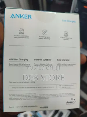 Anker 322 Usb C to Usb Cable 3ft Braided