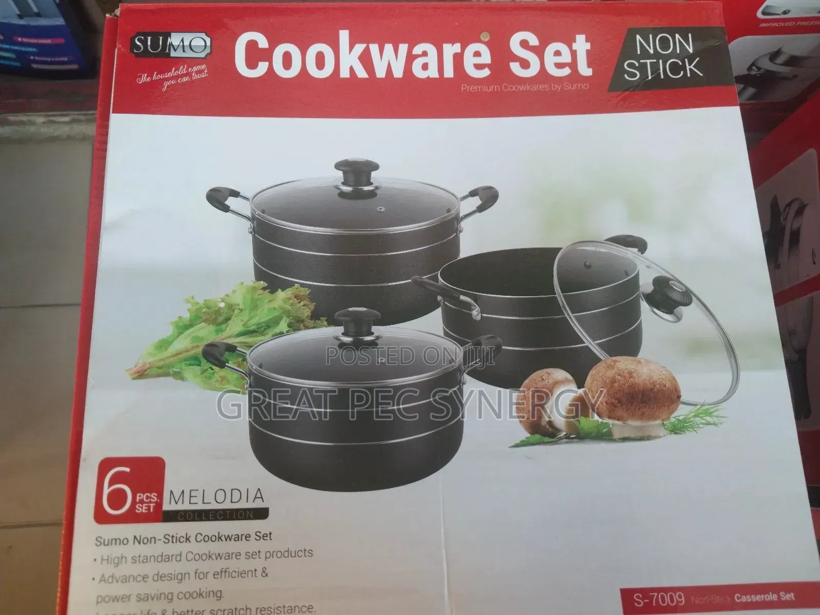 3 Sets Non Stick Pot