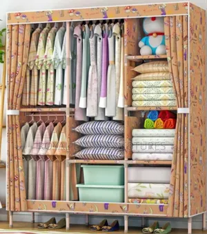 Photo - 3pertition Wooden Wardrobe