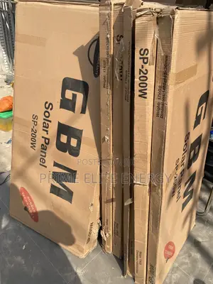 200W GBM Solar Panels