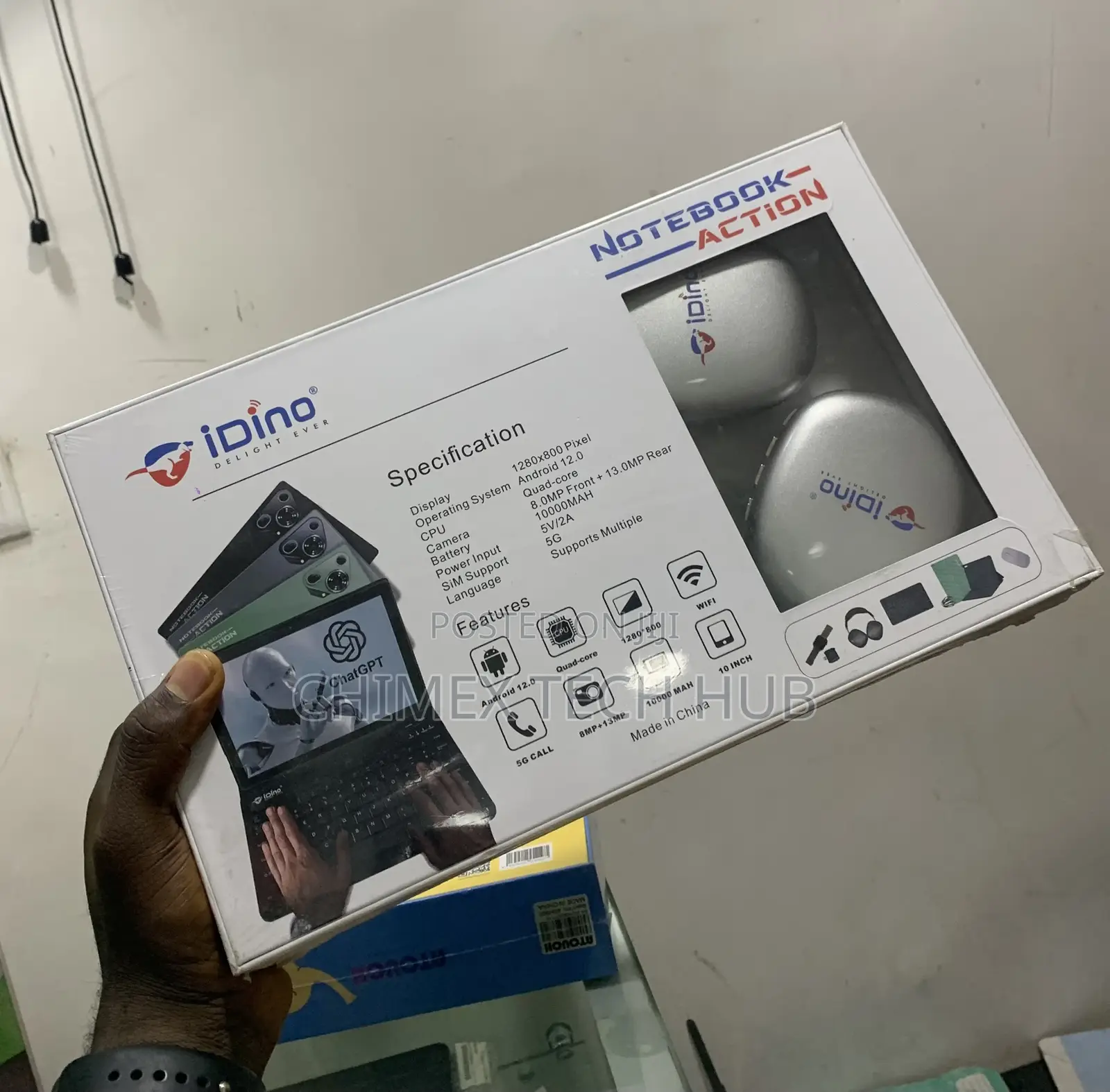 New Idino Notebook 10 128 GB Green