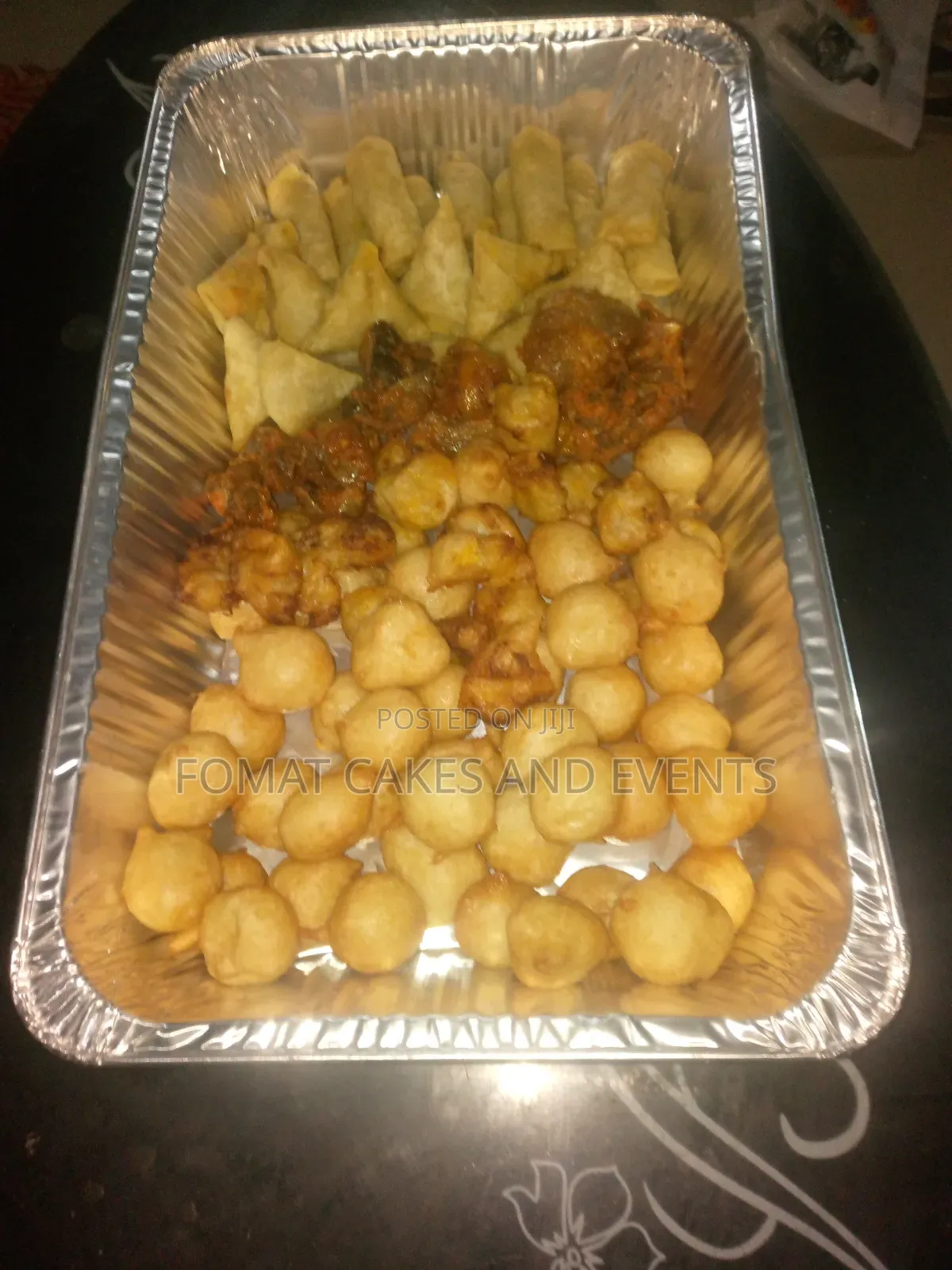 Milky Doughnut and Small Chops