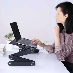 T9 Adjustable Laptop Desk Stand Portable Aluminum