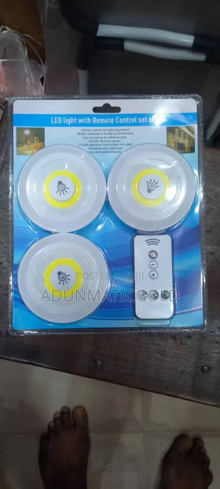 Led Light With Remote Control