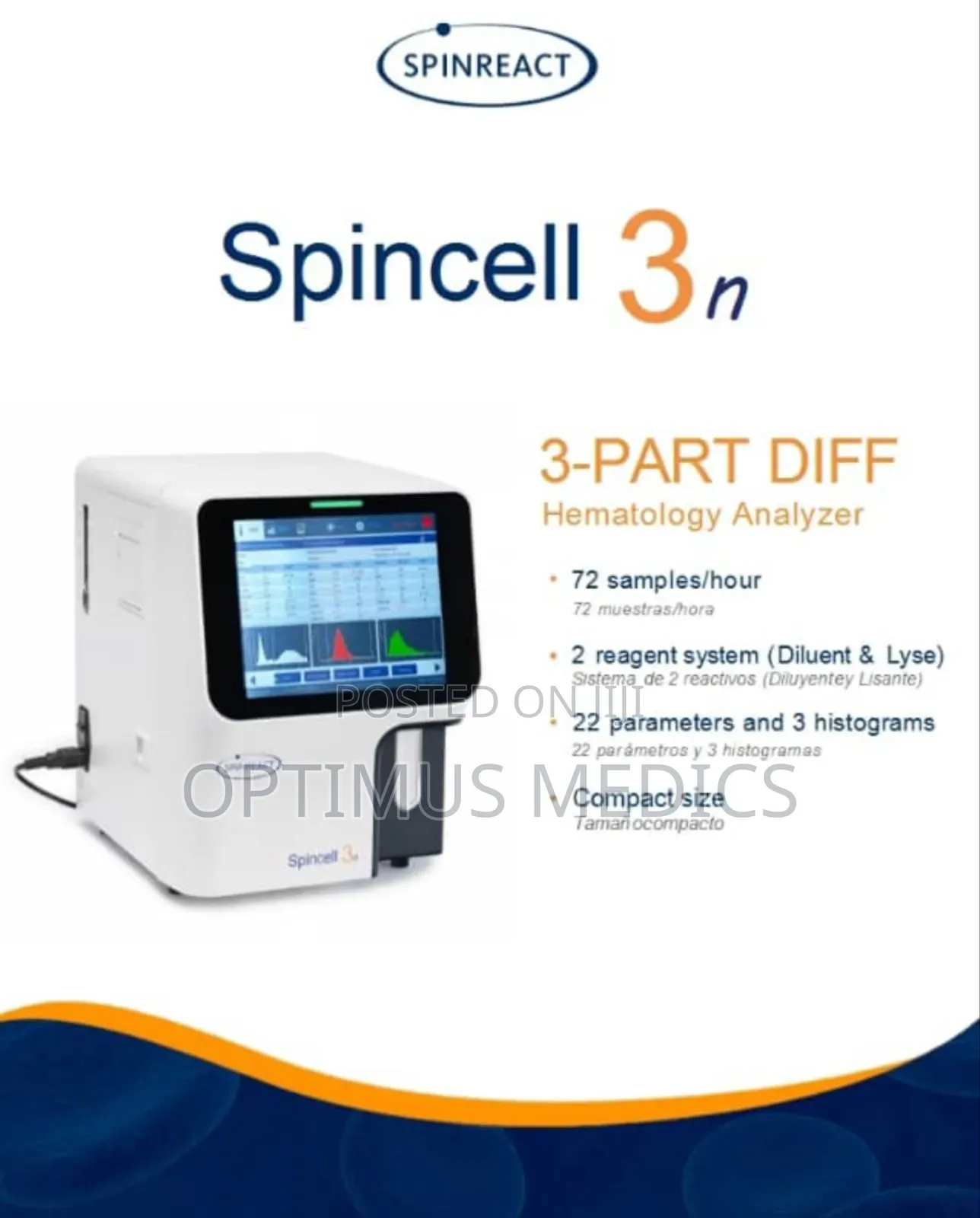 Spinreact Hematology Analyser