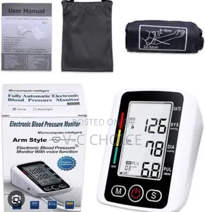 Arm Electronic Blood Pressure Monitor With Voice Function
