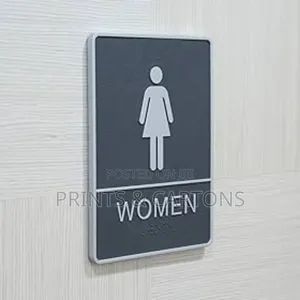 Female Toilet Sign 
