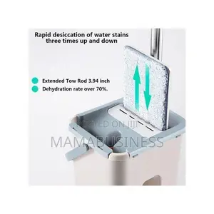Microfiber Mop With Bucket, Clean Squeeze Mop