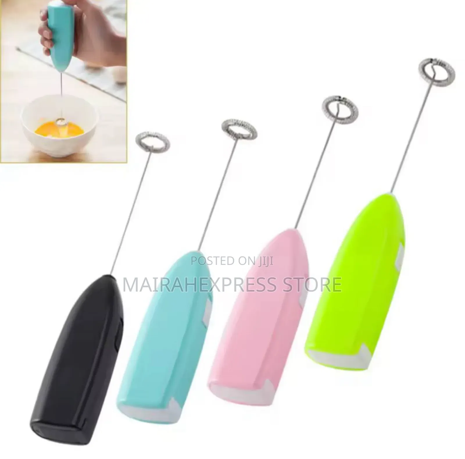 Mini Automatic Egg Beater Milk Drink Coffee Whisk Stirrer